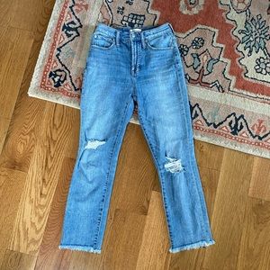 madewell perfect vintage jeans
